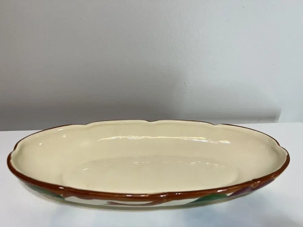 Vintage Franciscan Apple Oval Pickle Dish 8.5